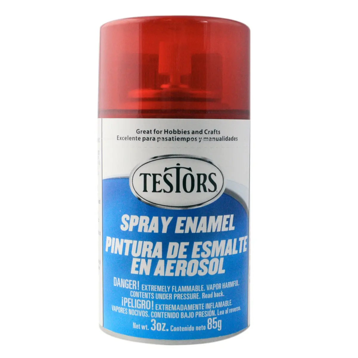 Testors Enamel Spray 3Oz Candy Apple Red 1