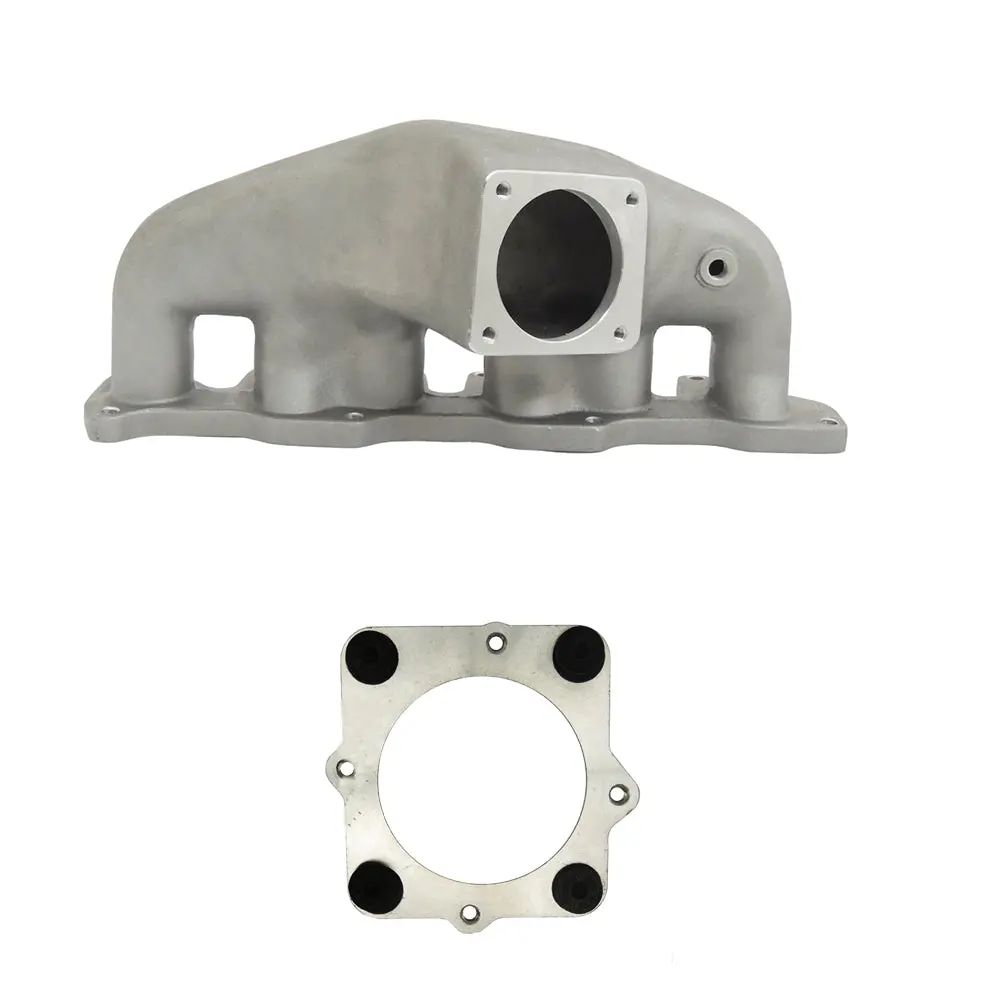 Vw Vr6 12V Short Runner Induction Intake Manifold + Obd2 Flange 1