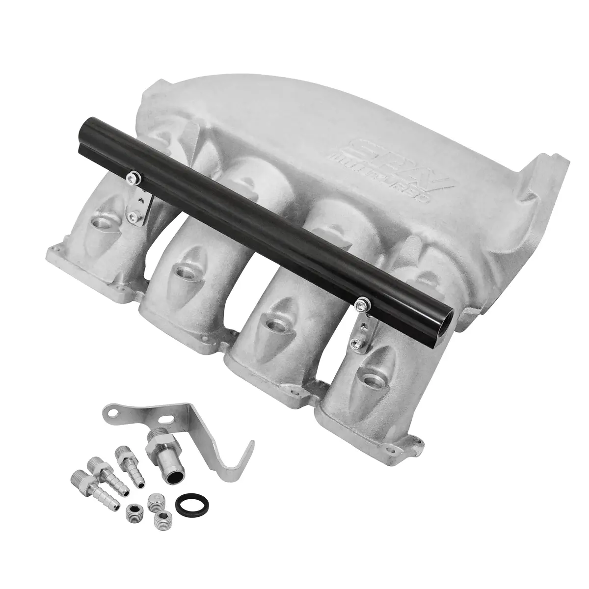 Spa Turbo Intake Manifold For Transverse Vw/Audi 1.8T - 4 Injectors Fuel Rail Kit (Right Side Without Throttle Bolt Holes) 1
