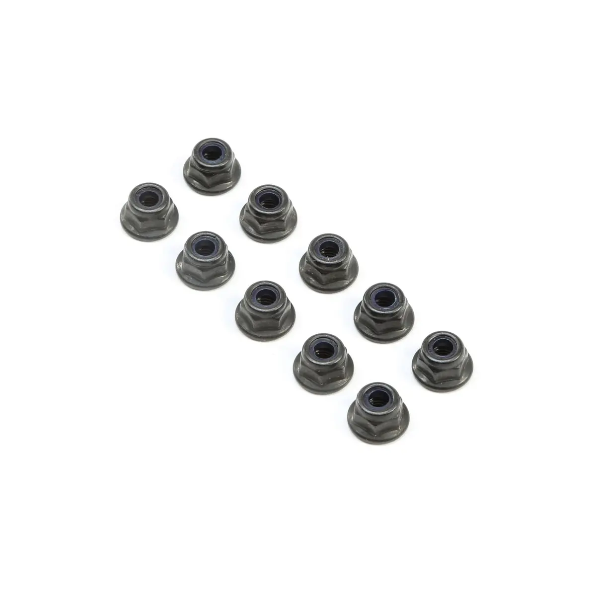 M3 Flanged Lock Nuts (10) 1