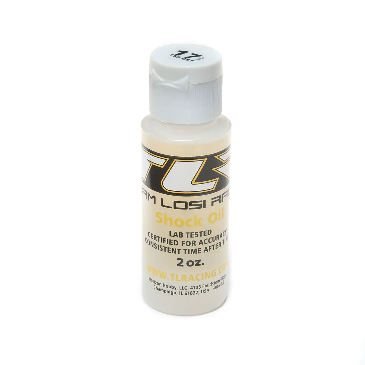 Losi Silicone Shock Oil, 17.5Wt, 150Cst, 2Oz 1