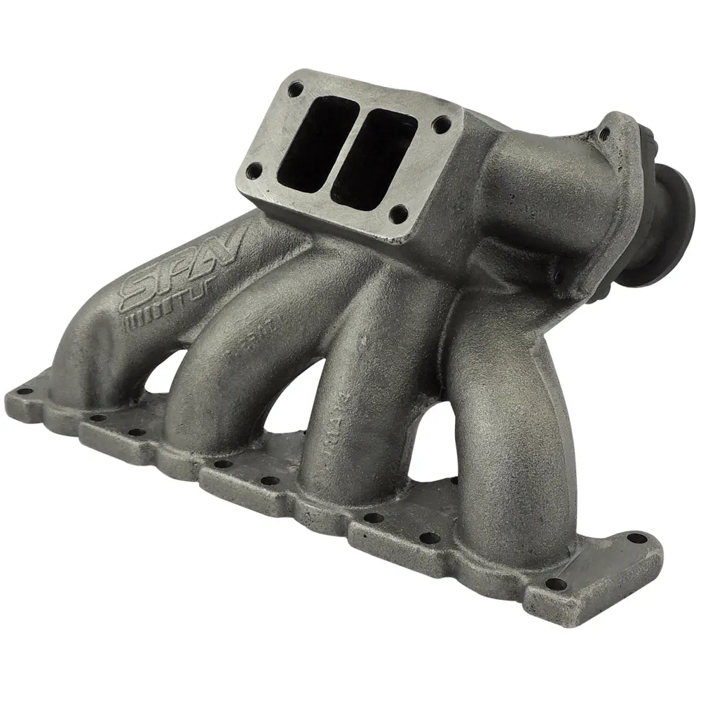 Vw B5 T3 Top Mount Turbo Twin Scroll Manifold Wastegate V-Band 1