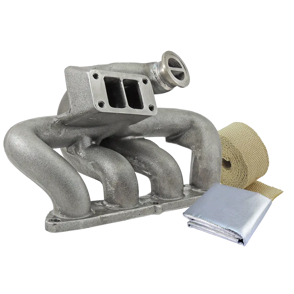Spa Turbo 8Th Gen Honda Civic Si (K20 Engine) Twin Scroll Cast Turbo Manifold V-Band Wastegate 1