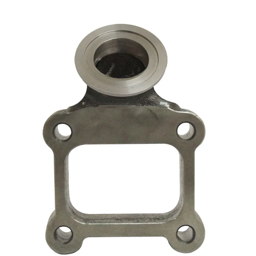 T4 Manifold 44Mm V-Band Wastegate Adapter 45 Degree Flange 1