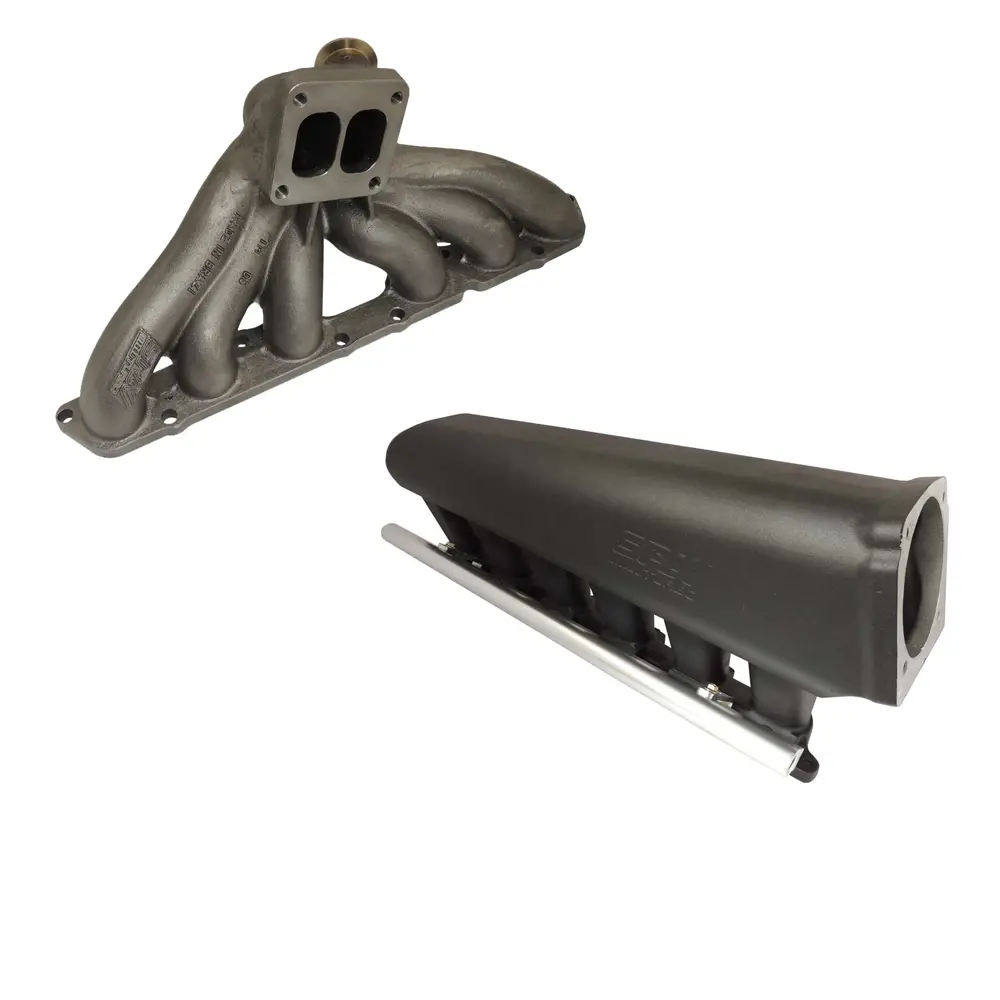 Toyota Supra Lexus Is300 Gs 2Jz-Ge T4 Twin Scroll Turbo Manifold + Intake Manifold 12 Injector - Pre Sale 1