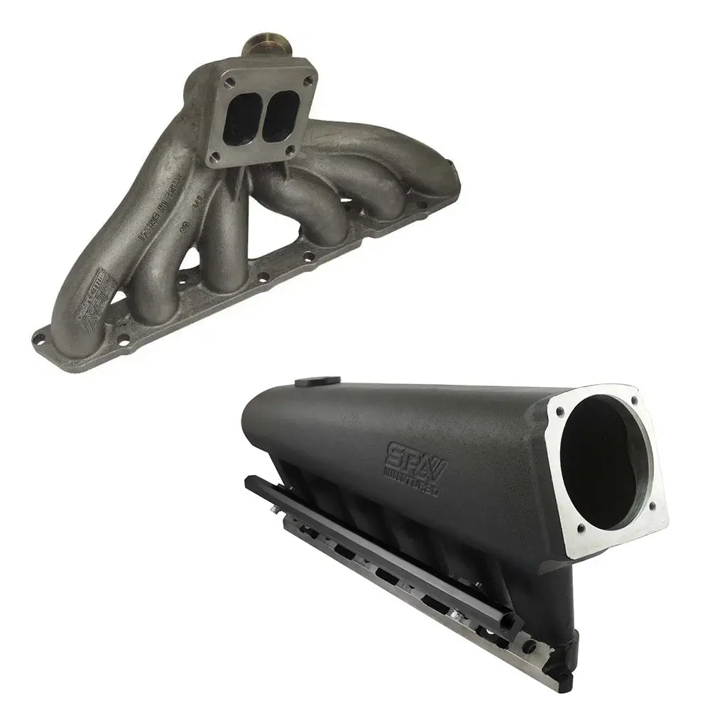 Toyota Supra Lexus Is300 Gs 2Jz-Ge T4 Twin Scroll Turbo Manifold + Intake Manifold 6 Injector - Pre Sale 1