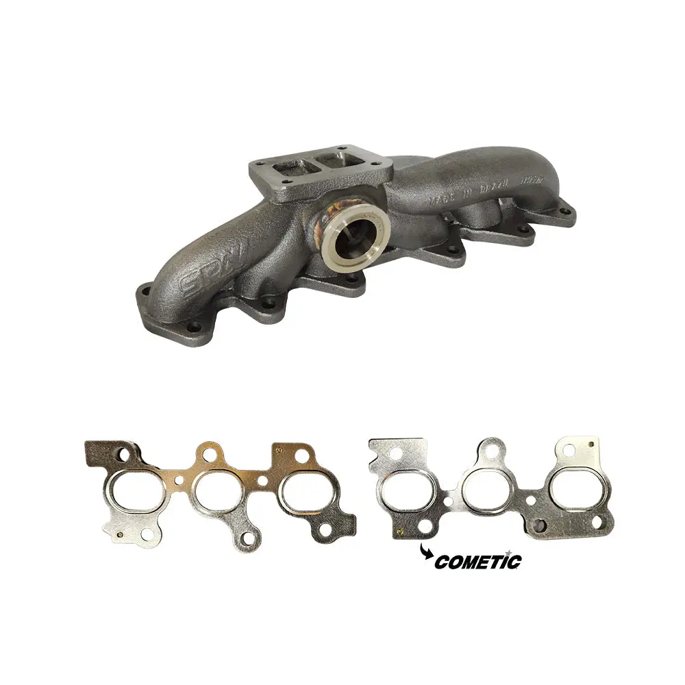 Toyota / Lexus 2Jz-Gte T4 High Performance Twin Scroll Turbo Manifold + Cometic Mls Exhaust Manifold Gasket 1