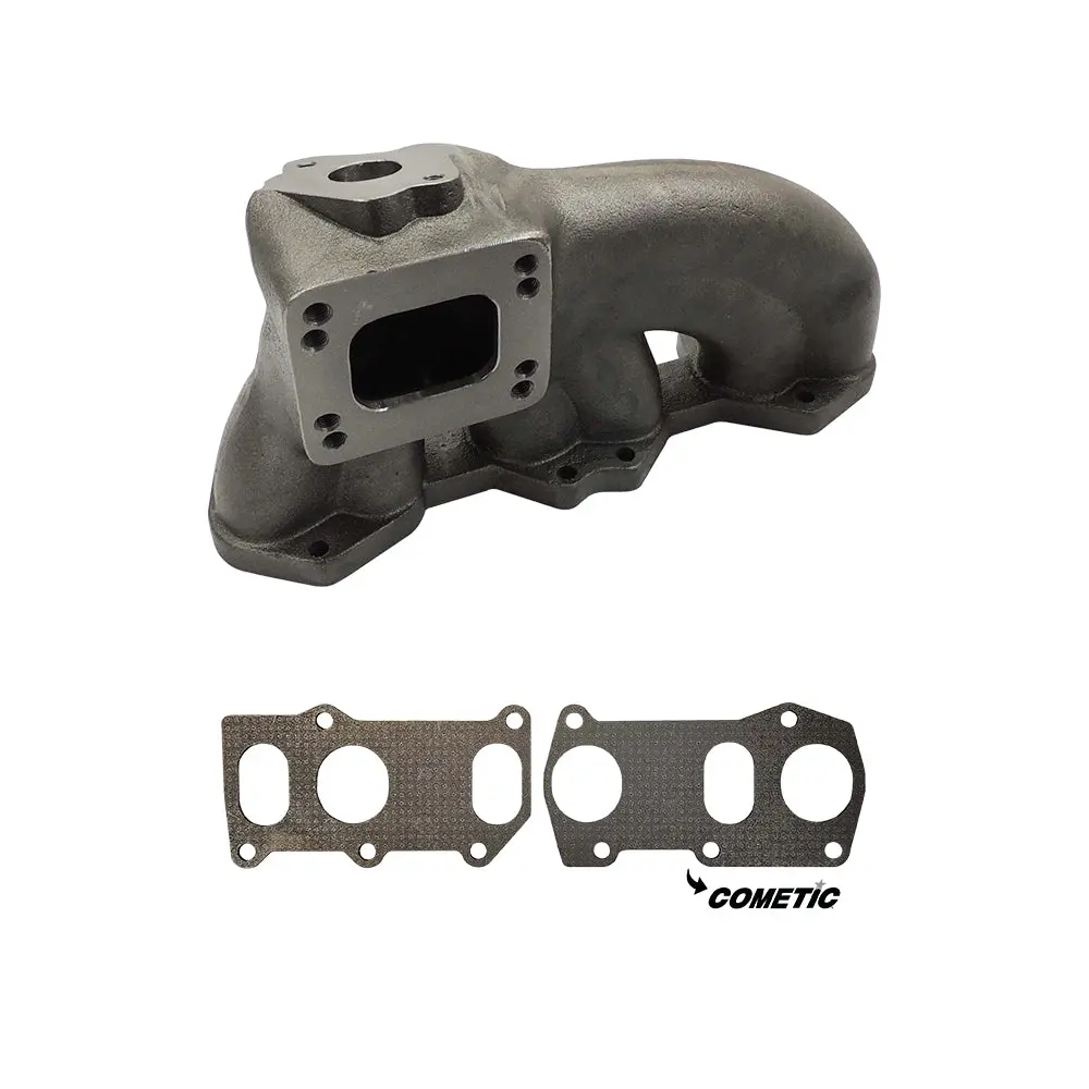 Vw Vr6 12V Turbo Manifold - T3/T4 + Cometic Exhaust Manifold Gasket 1