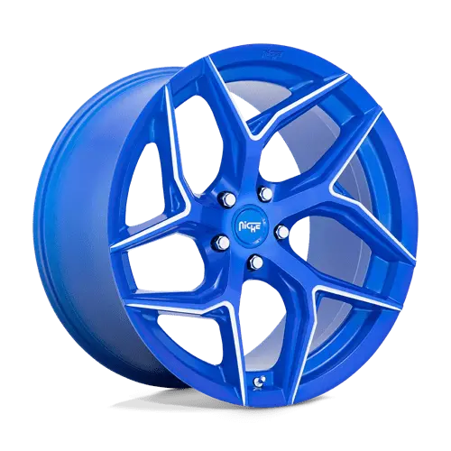 Niche M268 Torsioni 20X10.5 5X112 Et40 Anodized Blue Milled 1