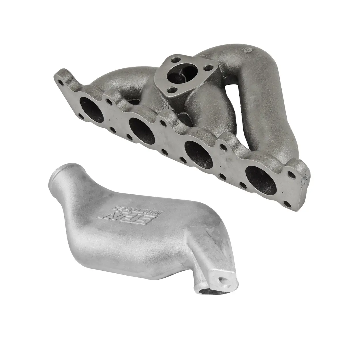 Spa Turbo Cast Turbo Manifold Upgrade + High Flow Pancake (Lower Intercooler Pipe Upgrade) Cast Aluminum For 1.8T Turbo 20V Transverse Vw Golf / Jetta / Beetle / Audi / Tt (K03/K04) 1