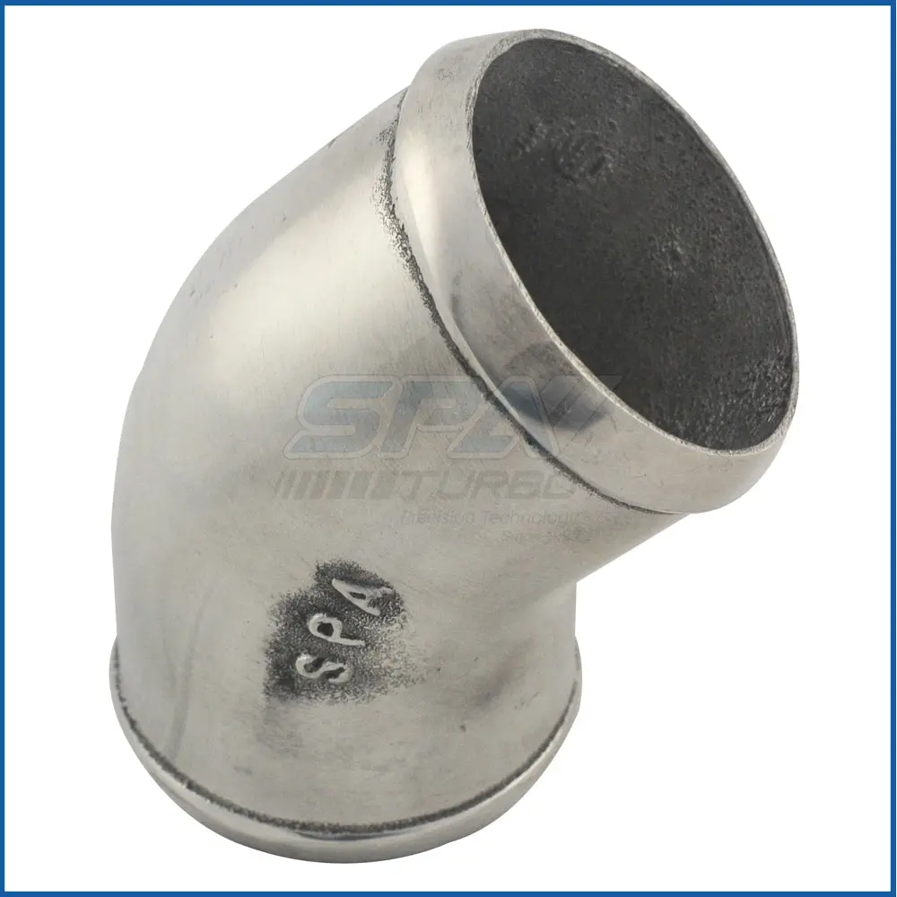Spa Turbo 2.75” Tight Radius 45° Elbow Intake Pipe 1