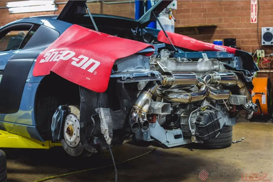 Eurowise Audi R8 V8 4.2L Resonated Exhaust System 1