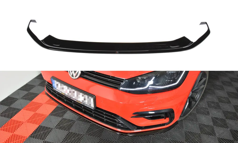Maxton Design Mk7.5 Facelift Golf R Front Bumper Splitter/Spoiler - V7 1