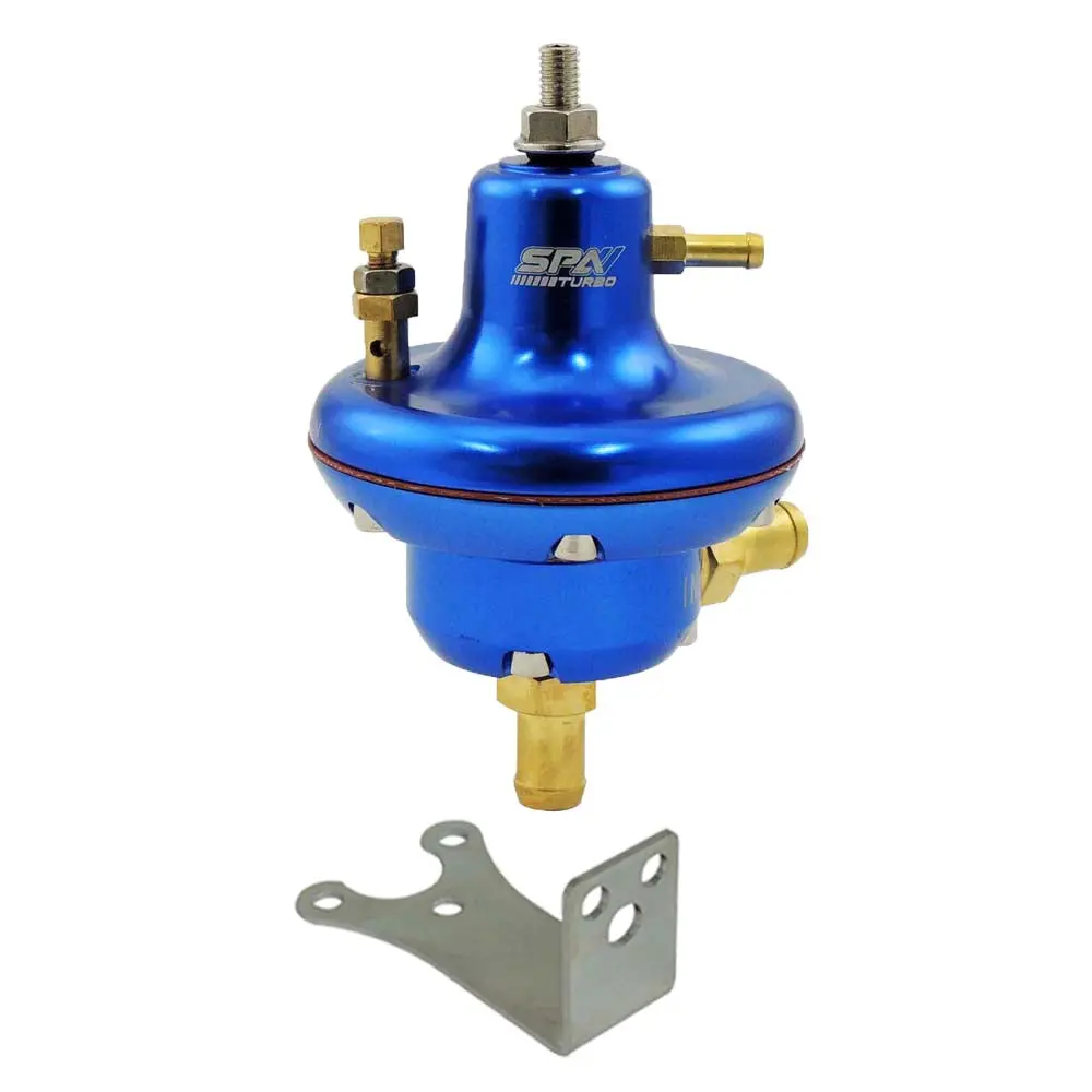 Spa Turbo 10-100 Psi Billet Adjustable Fmu - Blue 1