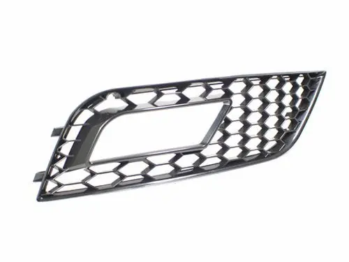 Audi B8.5 Rs4-Replica Fog Light Grilles (Gloss Black) 2