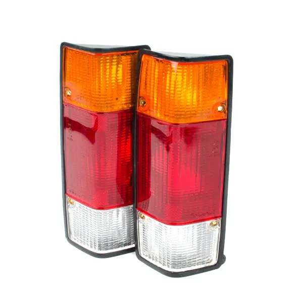 Mk1 Caddy Tail Lights - Amber/Red/Clear (Pair) 1