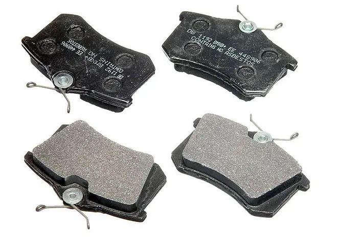 8.9" Pbr Metal Master Rear Brake Pad Set 1