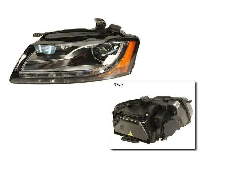 B8 A5 Driver's Side Headlight- Non Adaptive 1