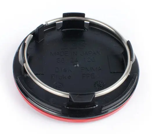 Genuine Bbs Ch / Ch-R / Ck / Rx-Ii / Covz033 Logo Caps (Red/Gold) 2