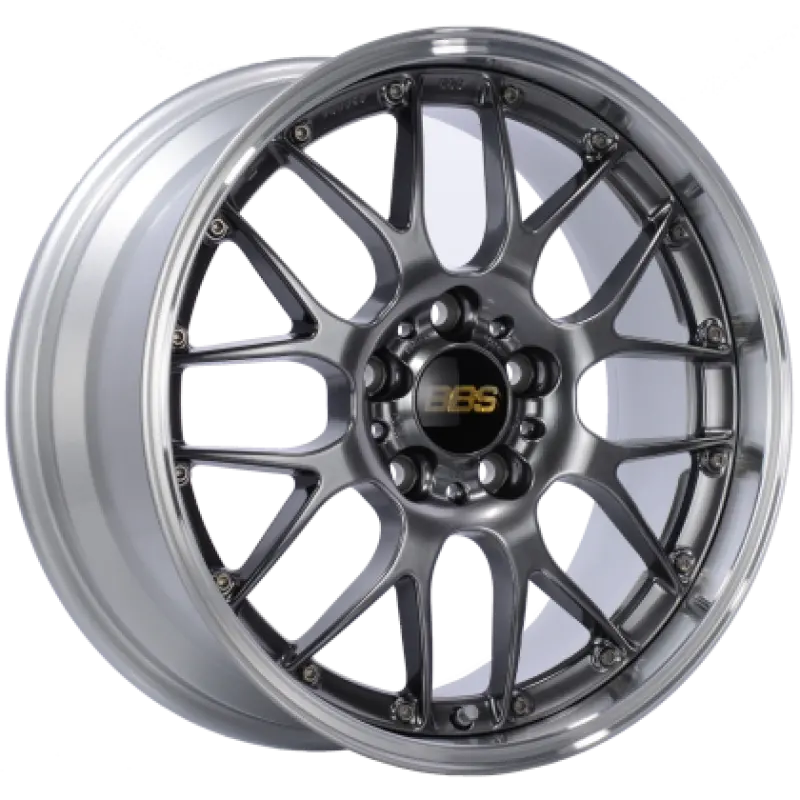 Bbs Rs-Gt 20X8.5 5X112 Et38 Diamond Black Center Diamond Cut Lip Wheel - 82Mm Pfs Required 1