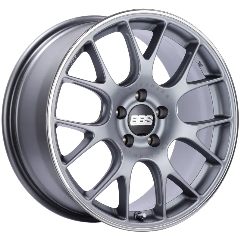 Bbs Ch-R 18X8.5 5X112 Et47 Brilliant Silver Polished Rim Protector Wheel -82Mm Pfs/Clip Required 1