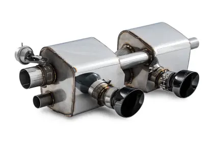 Awe Switchpath™ Exhaust For Porsche 991.2 Carrera / S (Pse Only) - Diamond Black Tips 2