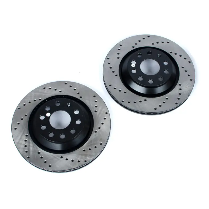 Stoptech Cross-Drilled 310Mm Rear Rotors 1