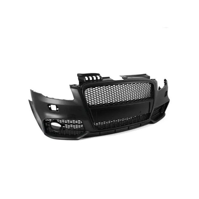 Audi A4 B7 Front Bumper - Rs - Black Grill 1