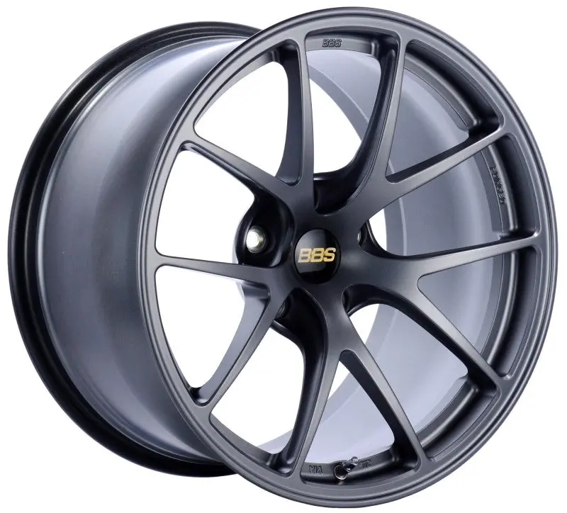 Bbs Ri-A 18X9.5 5X120 Et27 Matte Graphite Wheel -82Mm Pfs/Clip Required 1