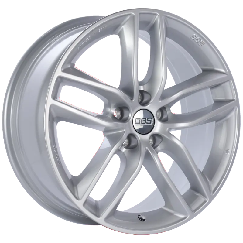 Bbs Sx 17X7.5 5X120 Et43 Cb72.5 Sport Silver Wheel 1