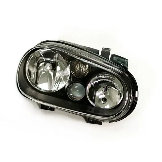 Mk4 Golf Smoked E-Code Headlights (W/ Fogs) 1