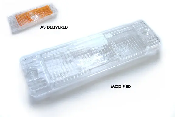 Mk1 Clear Turn Signal Lens (Pair) 1