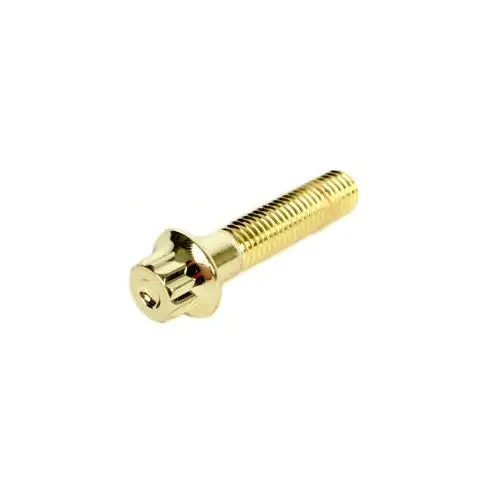 M7x32 Assembly Bolt For 3-Piece Bbs / Oz / Rh / Artec Wheels (Gold) 1