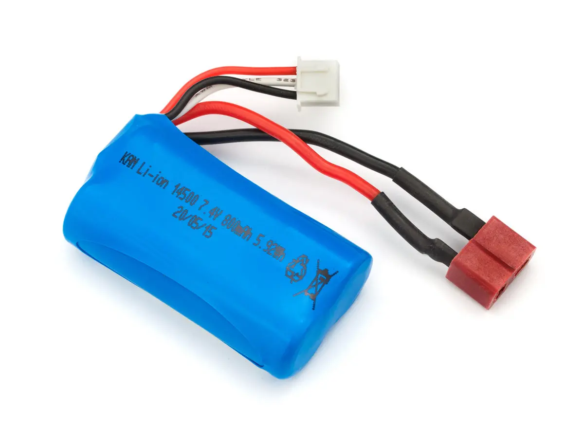 Blackzon Battery Pack Li-Ion 7.4V 800Mah With T-Plug, Slyder 1