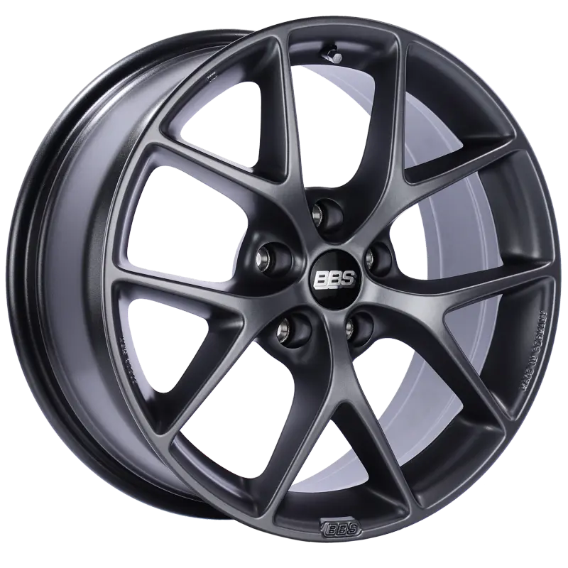 Bbs Sr 17X7.5 5X114.3 Et42 Satin Grey Wheel -82Mm Pfs/Clip Required 1