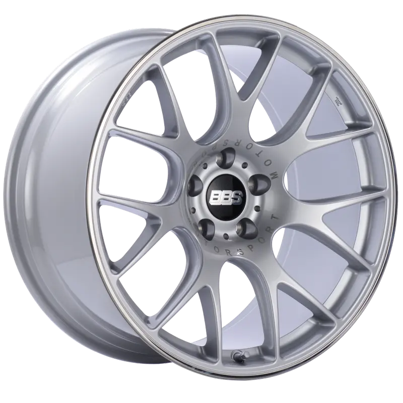 Bbs Ch-R 20X10.5 5X120 Et24 Brilliant Silver Polished Rim Protector Wheel -82Mm Pfs/Clip Required 1