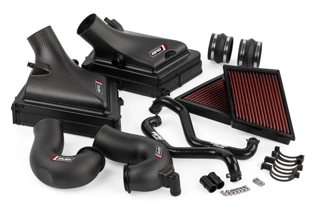 Apr Carbon Fiber Intake System With Turbo Inlet Pipes - Porsche 911 (992) 3.0T/3.7T 1