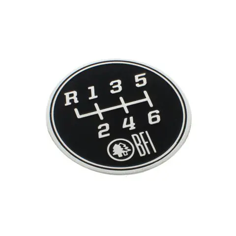 6-Speed Gate Pattern Coin For Heavy Weight Shift Knobs 1