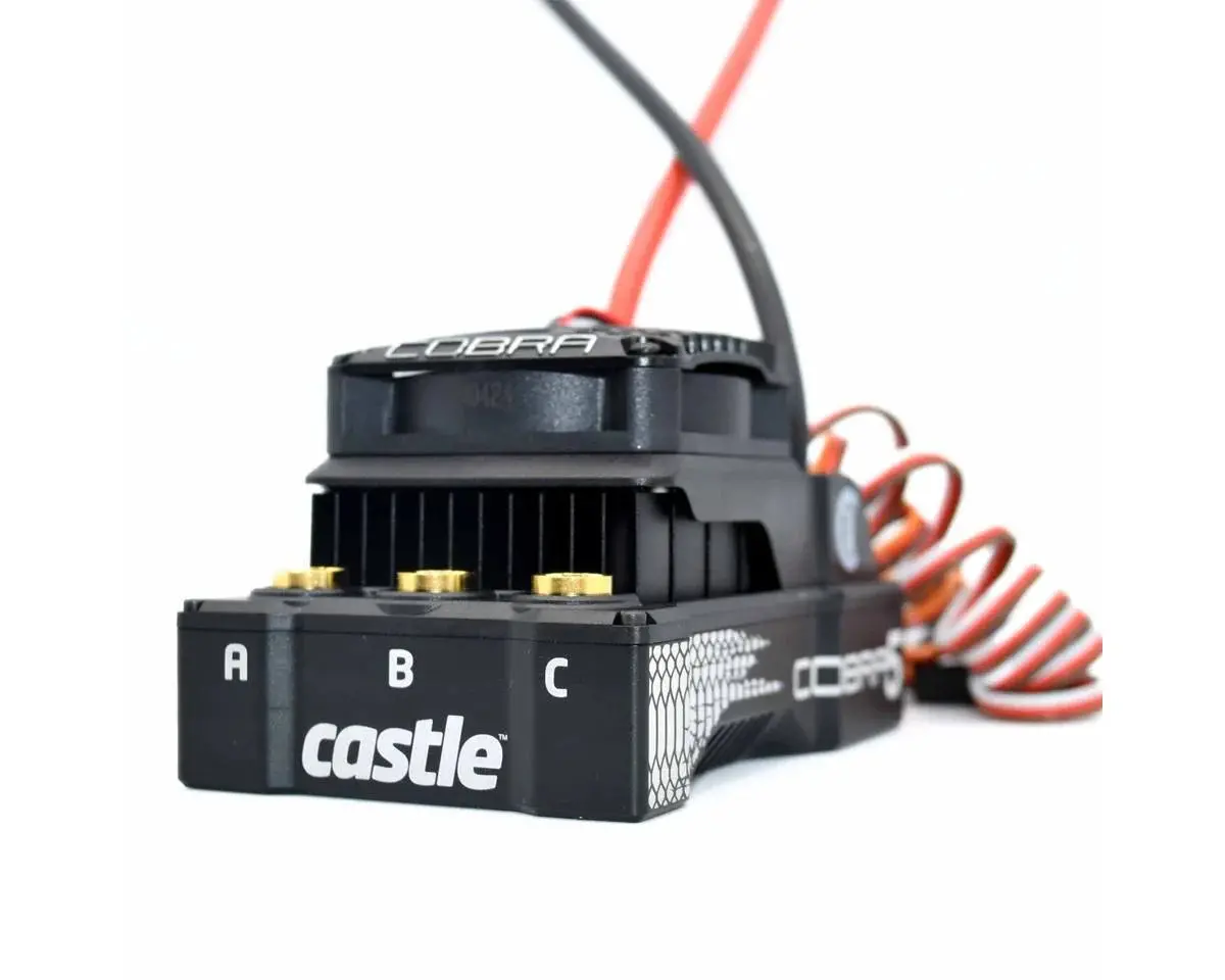 Castle Creations Cobra 5 8S 1/5 Sensored Brushless Esc/Motor Combo (1100Kv) W/2028 Motor 1