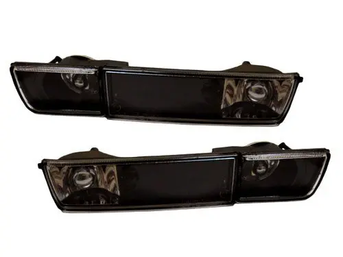 Mk3 Smoked Euro Turn Signals W/ Fog Lights (Pair) 2