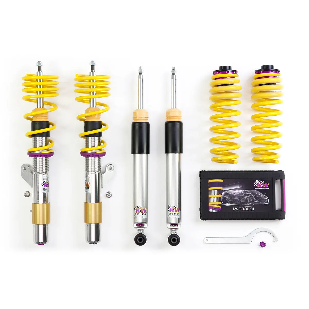Kw Coilover Kit V3 Jetta Vi Tdi; Sedan (Solid Rear Axle) 1