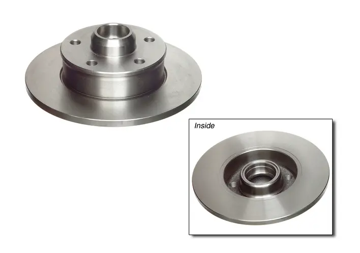 Vr6 8.9" 5X100 Rear Solid Rotor 1