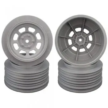 Speedway Sc Wheels For Associated Sc10 +3Mm, 29Mm Silver 4Pcs. 1