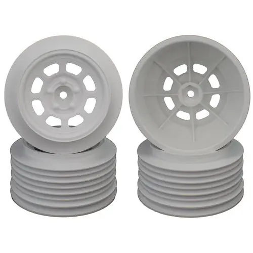Speedway Sc Wheels For Traxxas Slash Rear / 21.5Mm Bksp / White / 4Pcs. 1