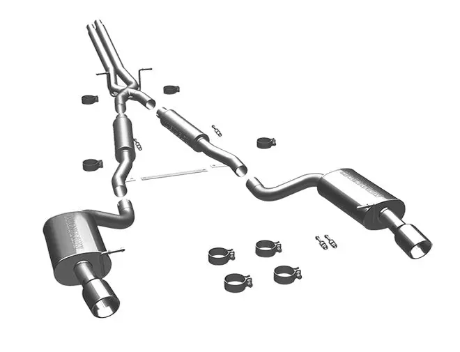 Magnaflow Touring C5 A6 Quattro 2.7T Catback Exhaust System 1