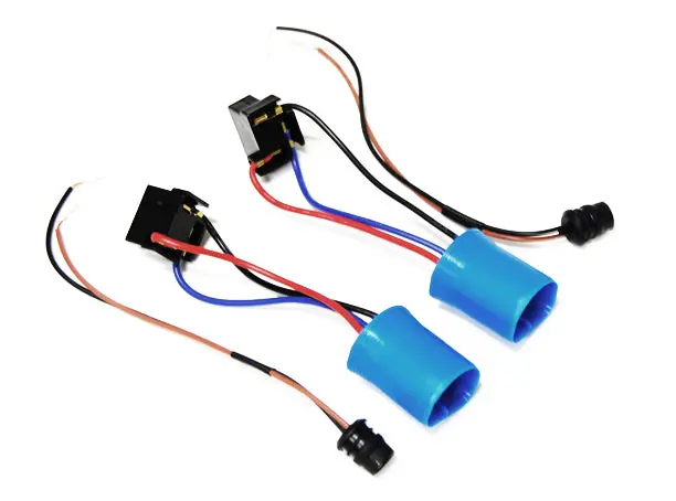9006/9007--> H4 Headlight Adapter W/ City Light Harness 1