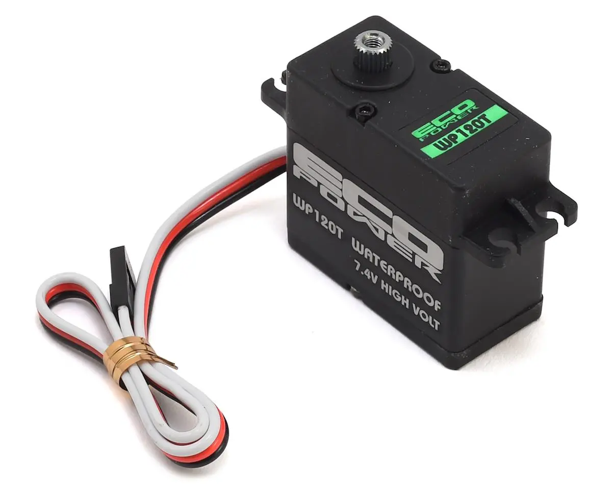 Ecopower Wp120t Coreless Waterproof High Torque Metal Gear Digital Servo (High Voltage) 1