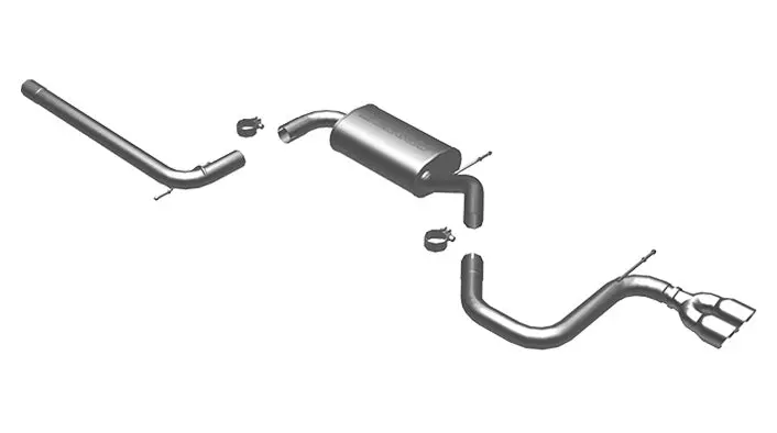 Magnaflow Mk5 Rabbit & Mk6 Golf 2.5L Catback Exhaust System 1