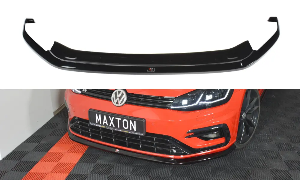 Maxton Design Mk7.5 Facelift Golf R Front Bumper Splitter/Spoiler - V6 1