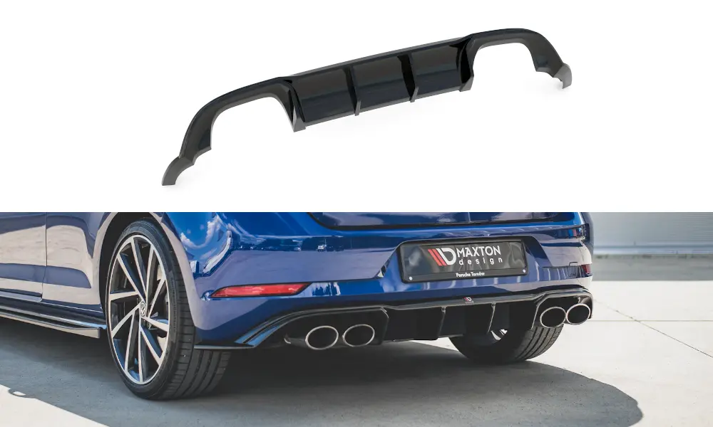 Maxton Design Mk7.5 Facelift Golf R Rear Valance - V3 1